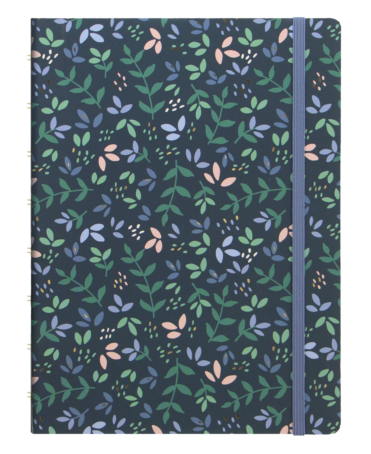 Filofax Garden A5 Refillable Notebook Dusk