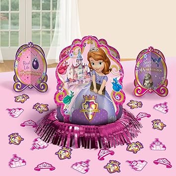 Disney Princess Sofia The First Party Table Decorations Kit