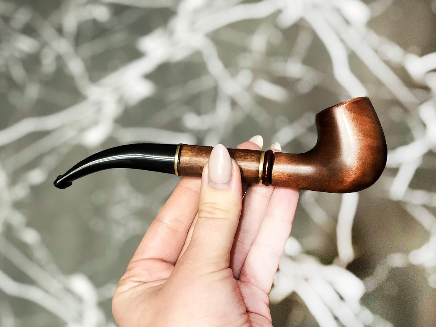 Wooden Hand Carving Pipes Groomsmen Gifts Groom Wedding