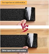 AISEY Anti Slip Tape 5cm x 5M Black Outdoor Waterproof 80 Grit view 2