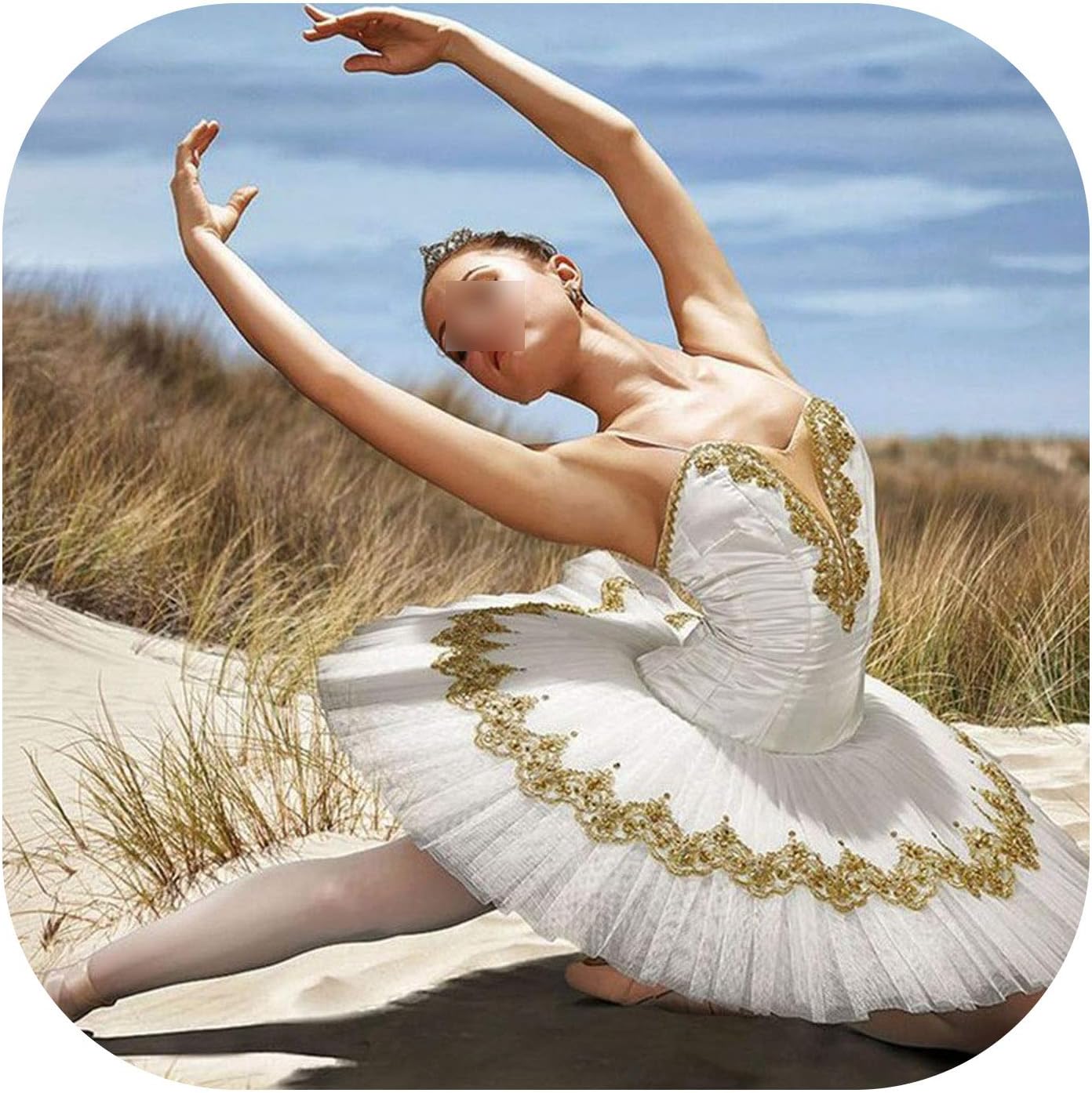 Ballet Tutu Child Girl Women Adult Swan Lake Ballet Costume White Swan Ballet Clothes Kids Ballerina Party