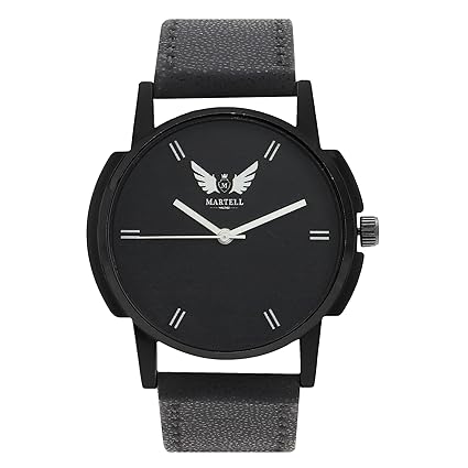 Doran Series Round Dial Leather Strap Analog Sports/Stylish Watch