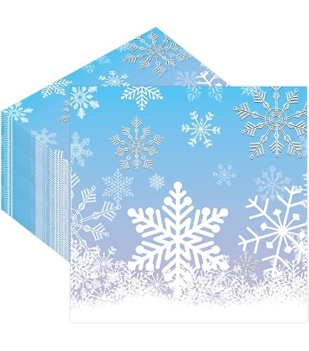 Creative Converting Mint To Be Servietten – 16 Stück, 6,5 Zoll, Bunt – Hochzeits- & Party-Deko Aus Weichem Tissue-Papier