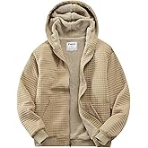 Fozexi Men's Fleece Heavyweight Full Zip Hoodie Sweatshirt Jacket Hooded for Men
