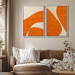 MUDECOR Framed Canvas Print Wall Art Set Retro