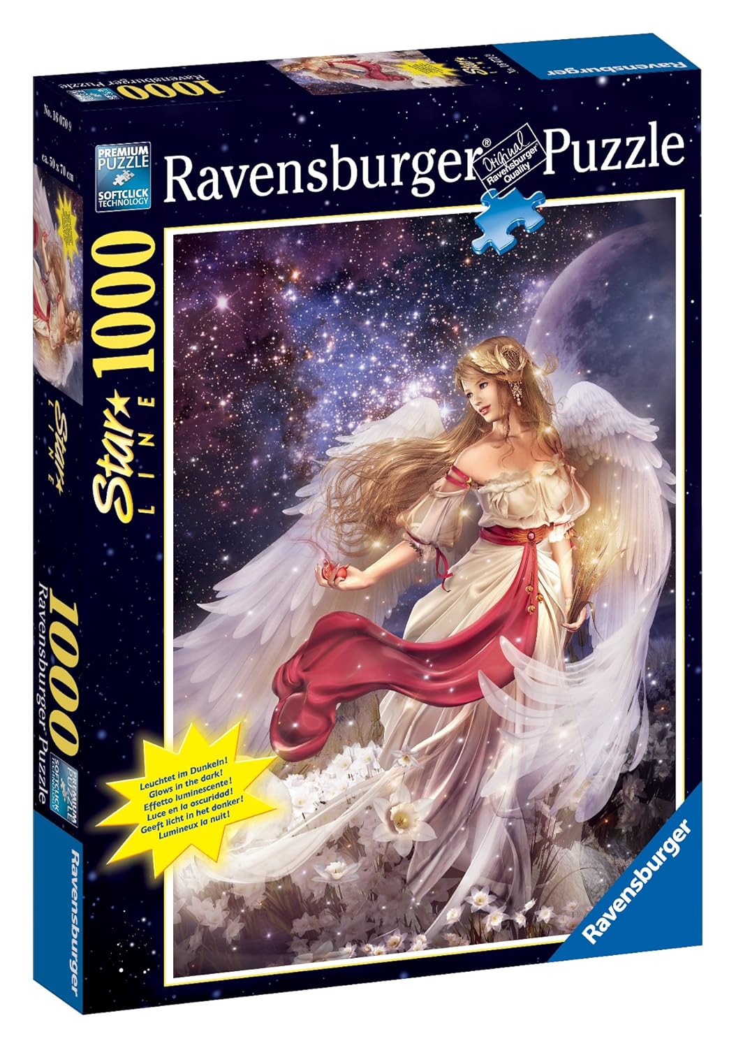 Ravensburger 16070 Bezaubernder Engel 1000 Teile Starline Puzzle Amazon.de Spielzeug