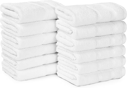 Amazon Com Nautica Belle Haven 12 Piece Washcloth Set 13 X 13