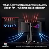ASUS ROG Swift OLED PG27AQDM 27-inch QHD 240Hz 0.03ms G-SYNC Gaming Monitor view 5