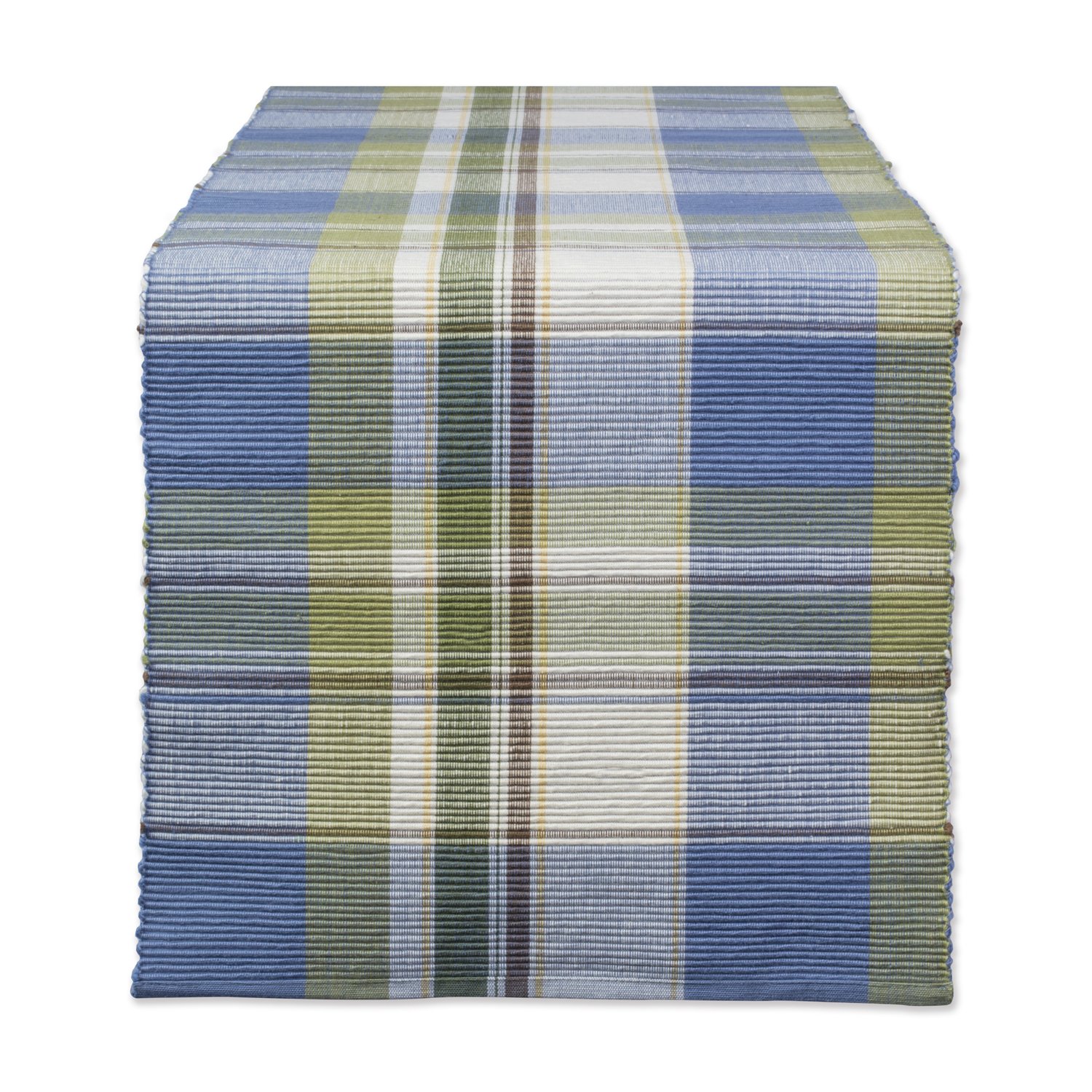 Best Dii Gray And White Buffalo Check Table Runner