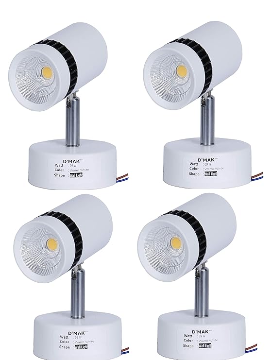 D�Mak� Brings 9 Watt Warm White Adjustable 180� LED Spot Wall Track Light (Decorative Spot Light) | Track Light | | led spot Track Light | | Focus Track Light | {Set -04}