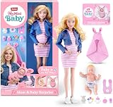 ZURU My Mini: My Mini Mom & Baby Surprise Brittany Pregnant Doll Set view 1