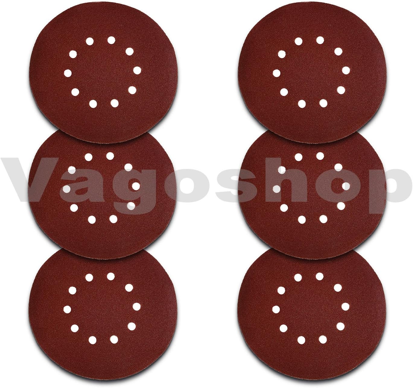 25 Stuck Klett O 225mm 10 Loch Kornung 40 Schleifscheiben Schleifpapier Amazon De Baumarkt