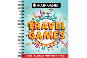 Brain Games - Travel Games: Puzzles, Trivia, Games, and More For Family Fun On the Go!