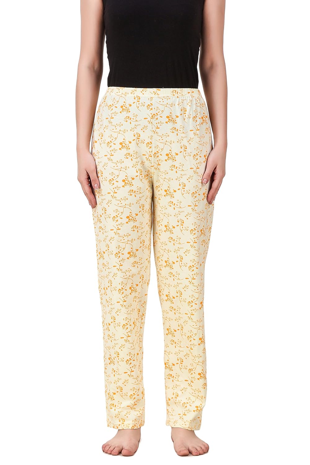 masha women's cotton printed multicolor pyjama