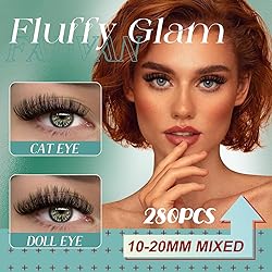 FADVAN Thick Lash Clusters 60D+80D 3D Fluffy
