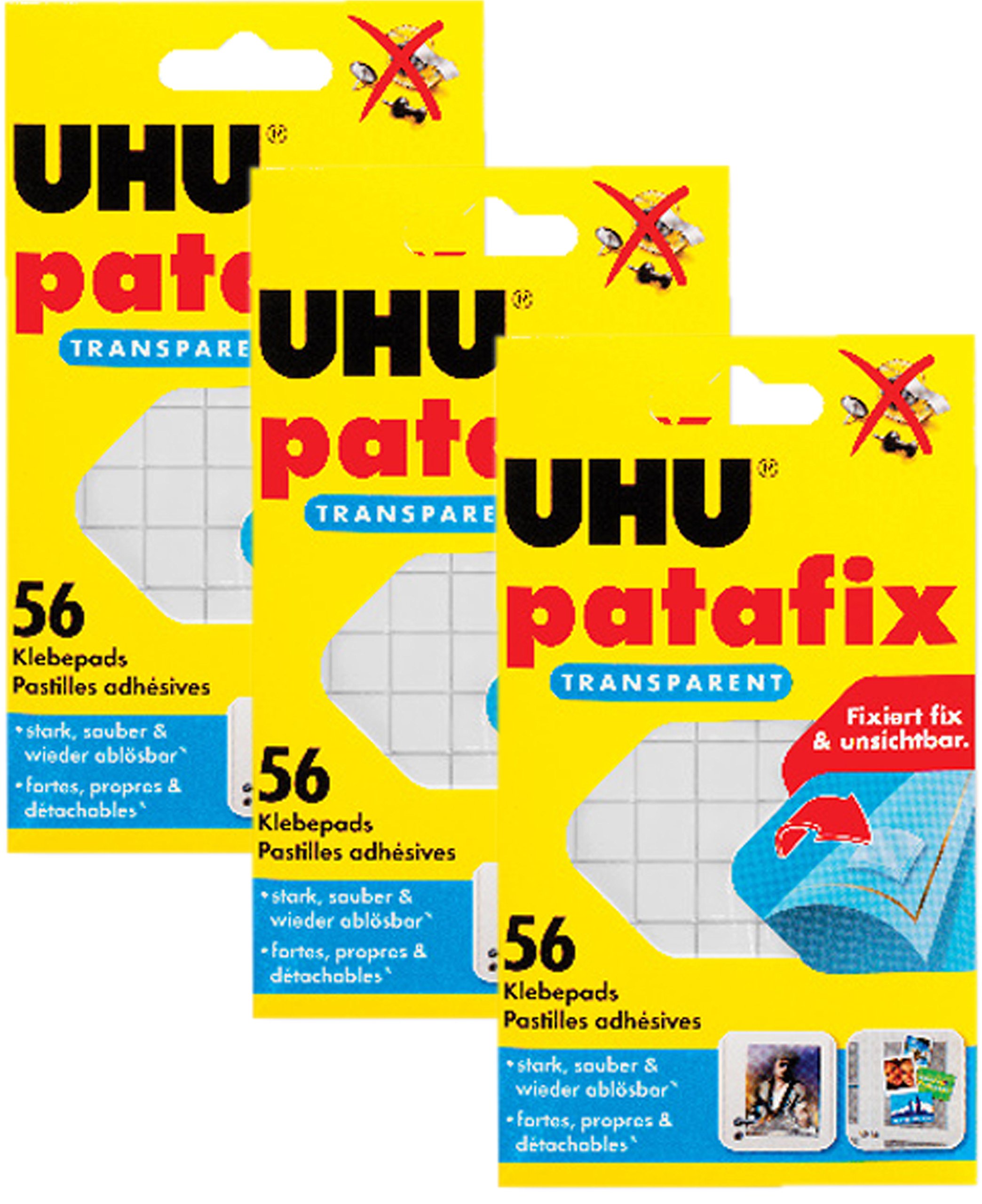 UHU Adhesive pads (transparent - 168 pieces)