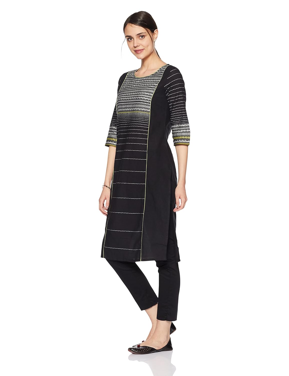 aurelia women's straight kurta