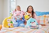 Snackles Series 2 Shark Plush Toy 35 cm Brown Box Hershey Cookie n Cream view 6