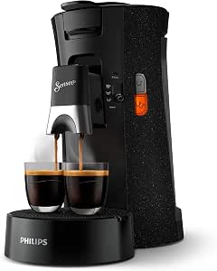Philips Senseo Select ECO CSA240/20 - Cafetera de monodosis (selección de  intensidad, función de memoria, plástico reciclado), color negro :  Amazon.es: Hogar y cocina
