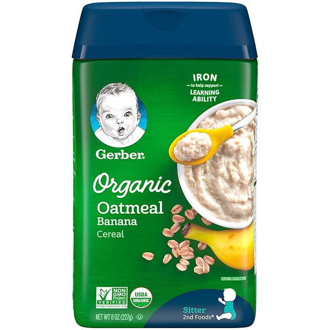 gerber banana oatmeal