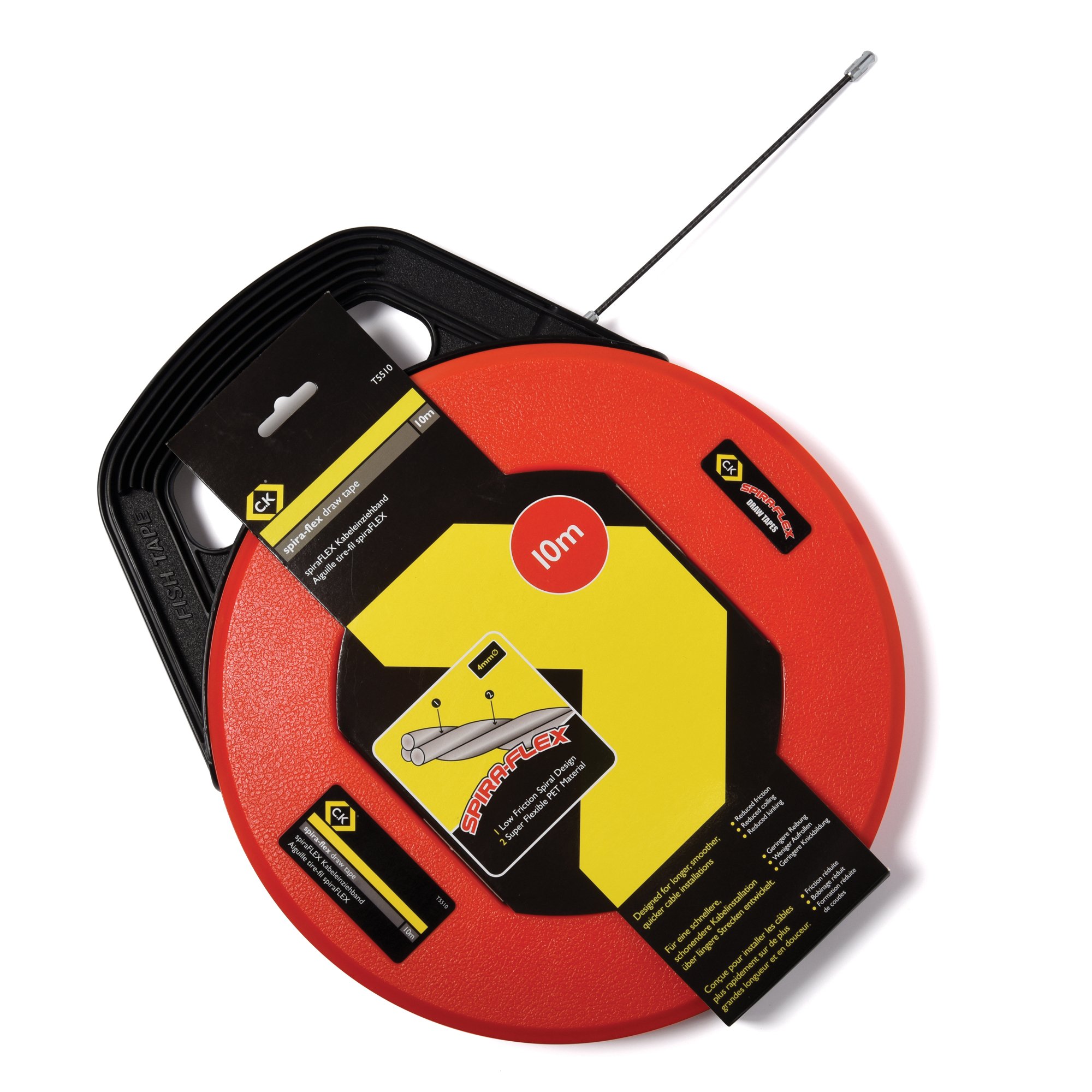 C.K T5510 Draw Tape Spira-Flex, 10 Meter
