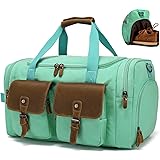 Weekender bag with laptop sleeve