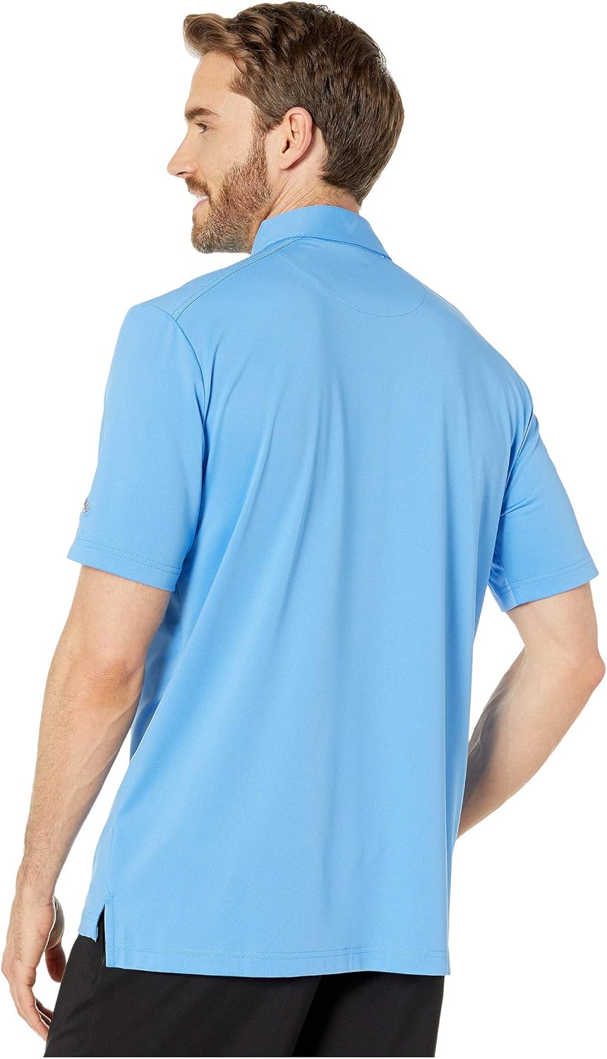 Callaway Men's Cooling Solid Micro Hex Polo: Clothing