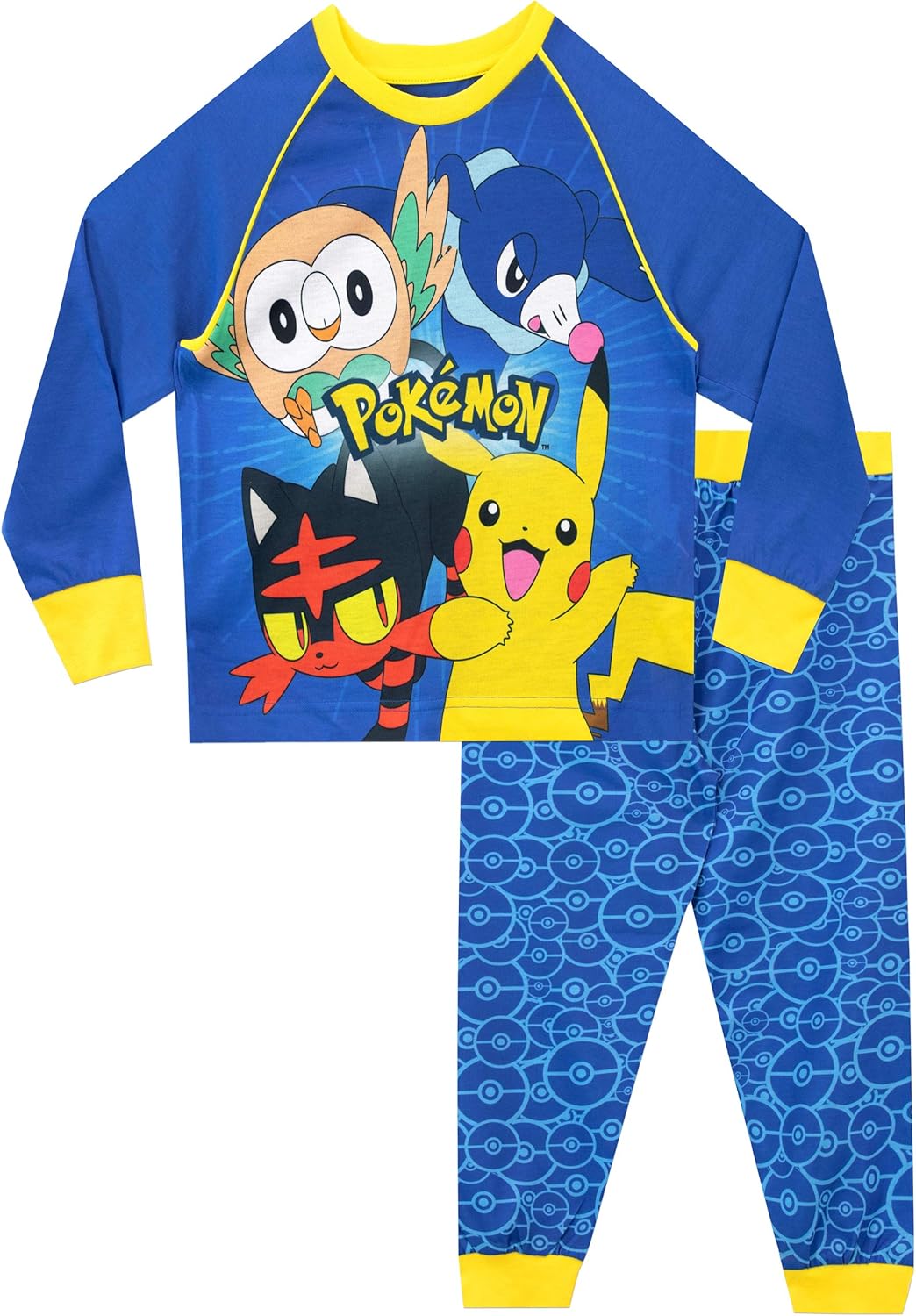 Pokemon Boys Pyjamas Amazon.co.uk Clothing