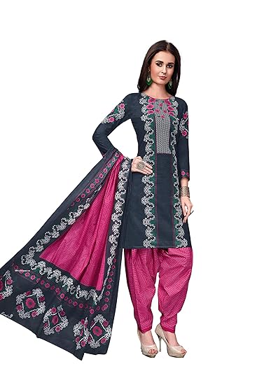 Womens Pure Cotton Printed Fully stitched Salwar Suit