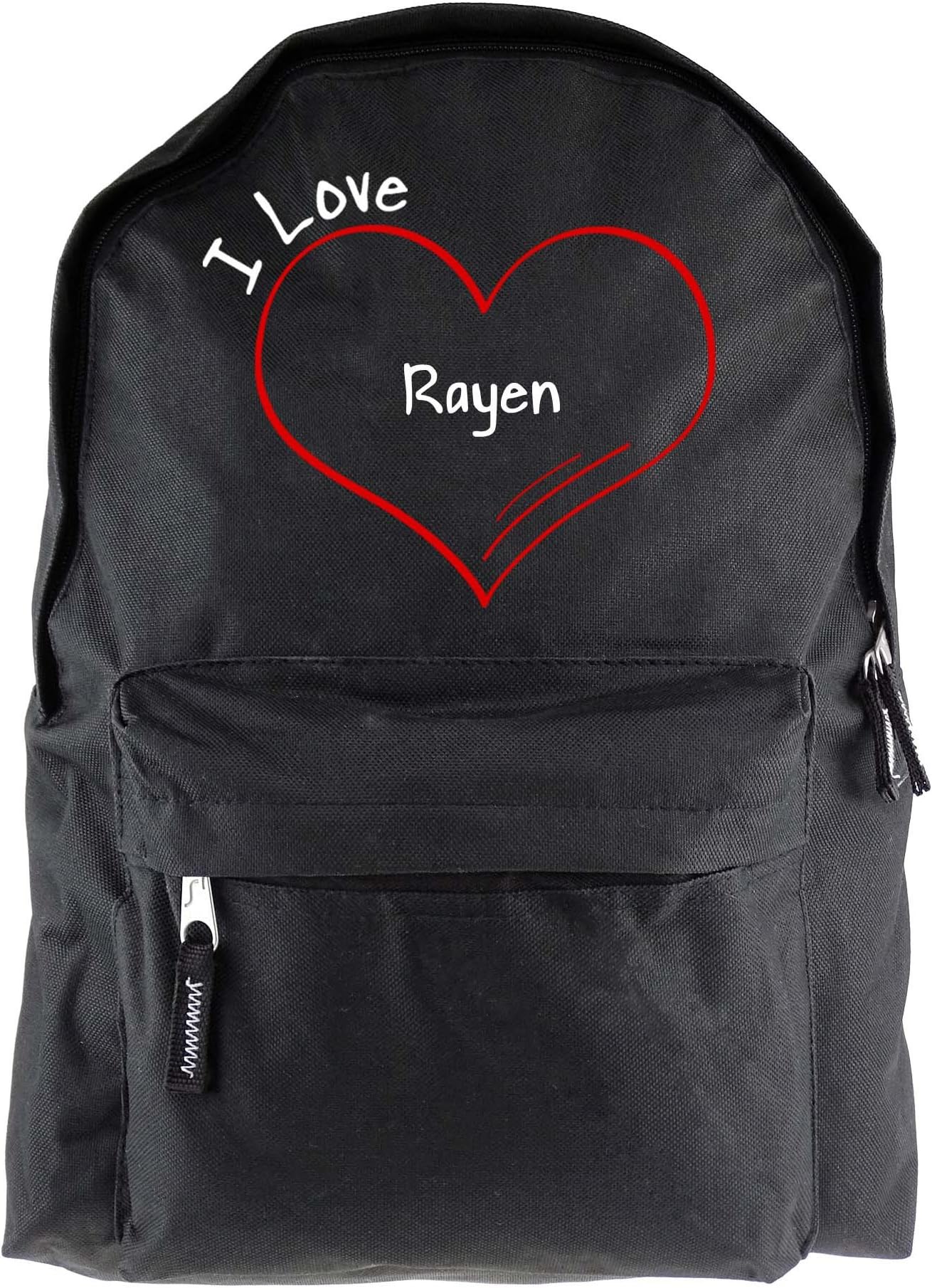 Rayen Rucksack Modern I Love Black