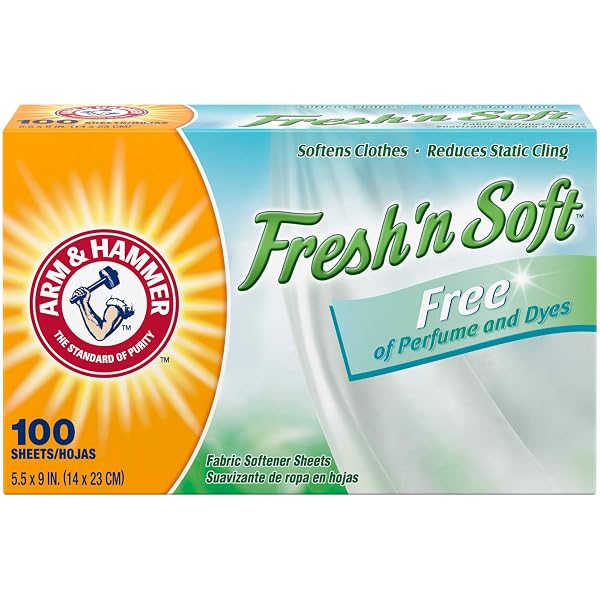 ARM & HAMMER FABRIC SOFTENER SHEETS, FREE OF...