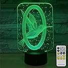 Night Lights for Kids Hummingbird Decorations 7 Colors Change with Remote Baby Night Light Beside Lamp Kids Lamp Children's Night Lights As a Gift Idea for Girls and boys