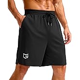 G Gradual Men's Athletic Workout Shorts with Pockets 5"/7"/9" Lightweight Quick Dry Gym Basketball Running Shorts for Men