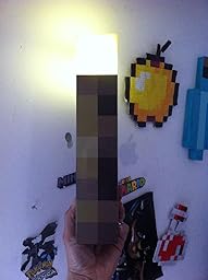 ID9 - Minecraft Torche Réplique Light Up