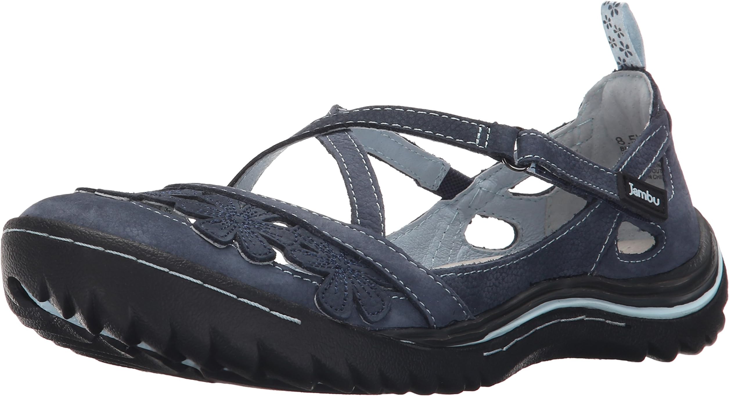Jambu Women's Blossom Encore Mary Jane Flat