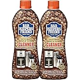 Bar Keepers Friend Coffee Maker Cleaner (2 x 12 oz) Removes Stains &amp; Oily Residue from Espresso Machines, Carafes, Thermos, Drip Coffee Pots, Single-Cup Coffee Makers &amp; More