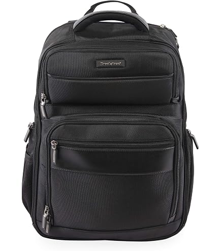 Brookstone Luggage Laptop, Black, 18