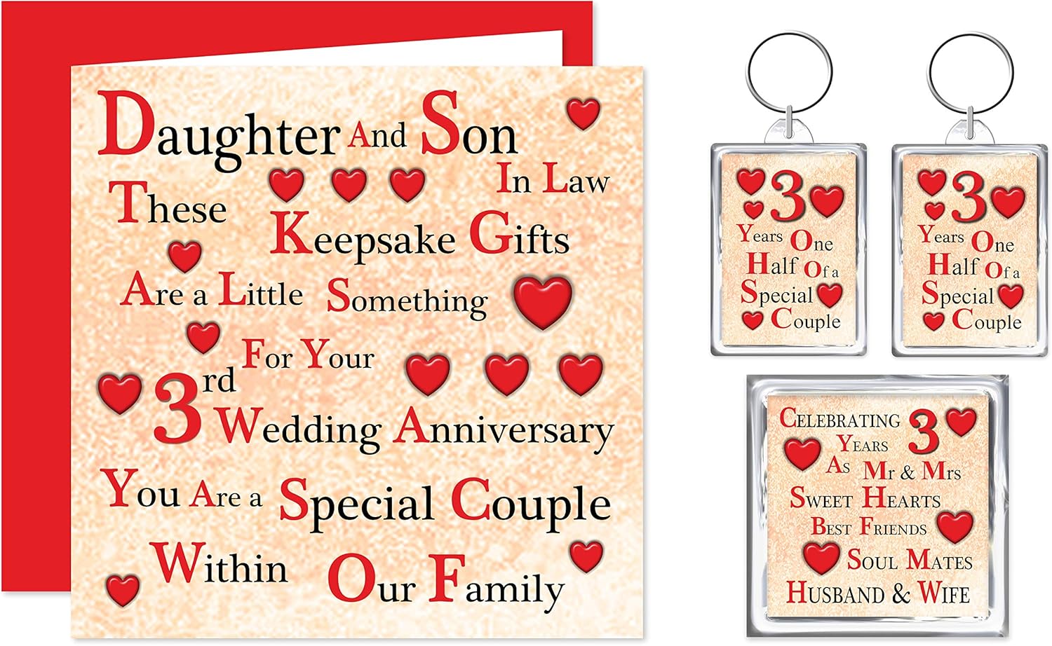 anniversary gifts for daughter and son in law