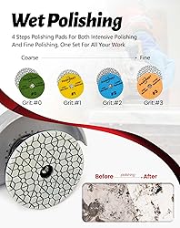 Panfreet 4"/100mm 4 Step Polishing Diamond