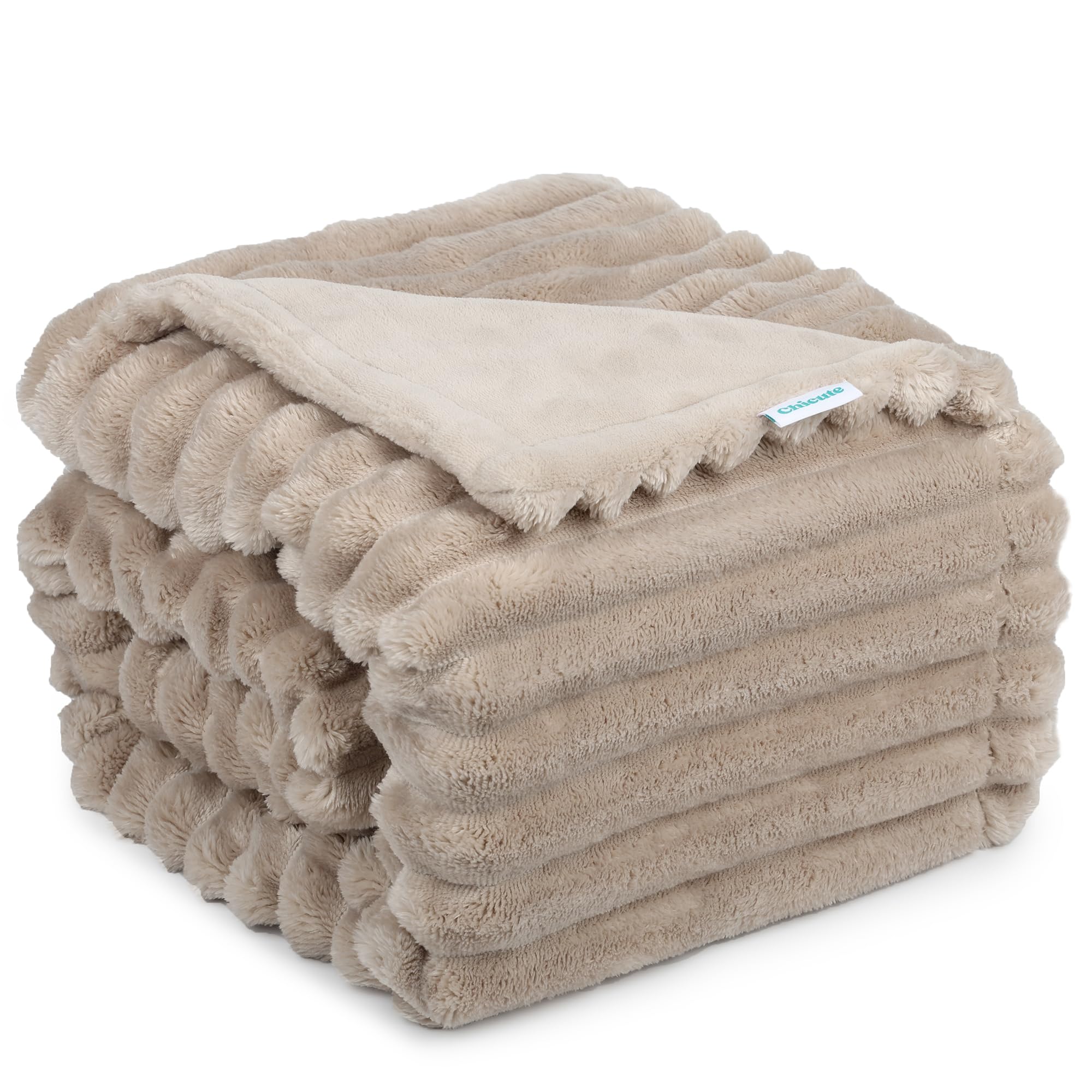Photo 1 of ZAKAPAWS Waterproof Dog Blanket, Soft Fleece Blanket for Couch Protector, Reversible Pet Blankets Furniture Protector Cover for Small Medium Large Dogs Cats (Line, 60"x80")