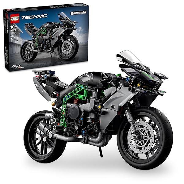 LEGO TECHNIC KAWASAKI NINJA H2R MOTORCYCLE TOY –...