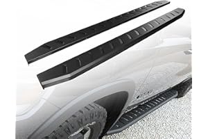 ONINE 6 Inch Black Running Boards Custom Fit 2009-2018 Dodge Ram 1500(Incl 2019-2024 Ram 1500 Classic) & 2010-2024 Dodge Ram 2500 3500 Crew Cab Rocker Panel Mount Side Step Nerf bar