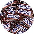 SnickersFun Size Chocolate Candy Bars, 2 Pound Bulk Bag, Individually Wrapped Candy