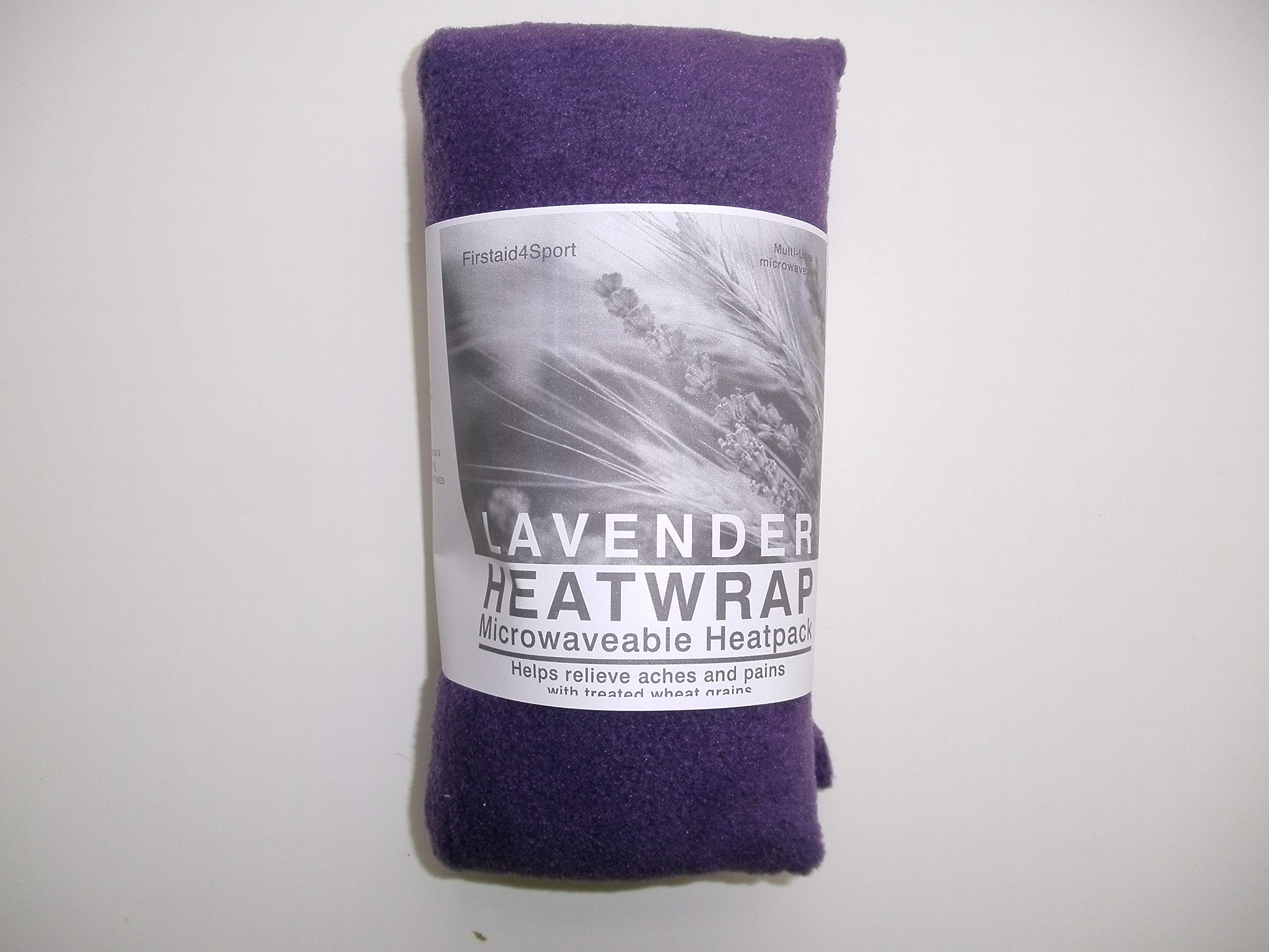 Microwave Fleece Wheat Bag with Lavender - Purple