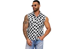 Yuanbang 4th of July American Flag Outerwear Vest St Patricks Day Sleeveless Jacket Christmas Gifts for Mens