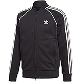 adidas Originals Men's Superstar Track Jacket, Black, S