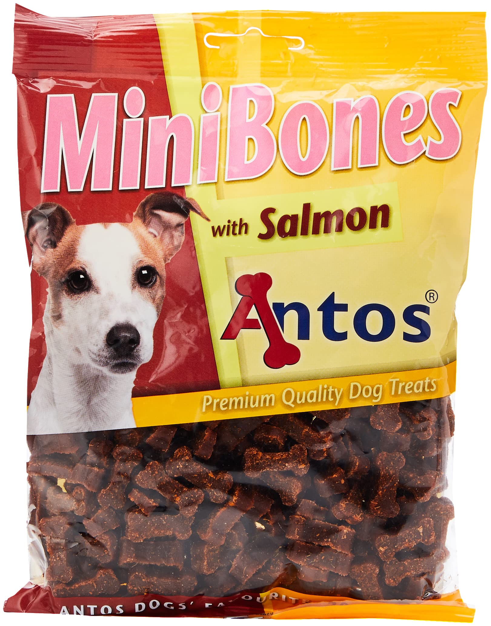 Antos Mini Bones Salmon Dog Treats, 200 g
