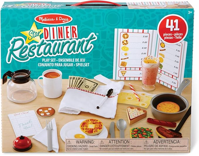 melissa and doug star diner set