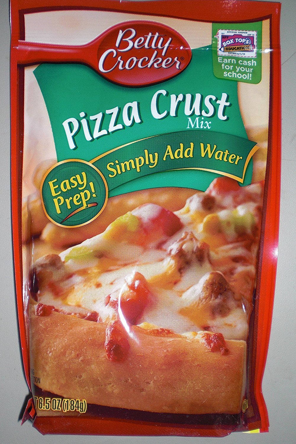 Betty Crocker Pizza Crust Mix, 6.5 ounce Pouches (Pack of 6) Buy