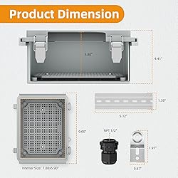 Joinfworld Outdoor Electrical Box Waterproof